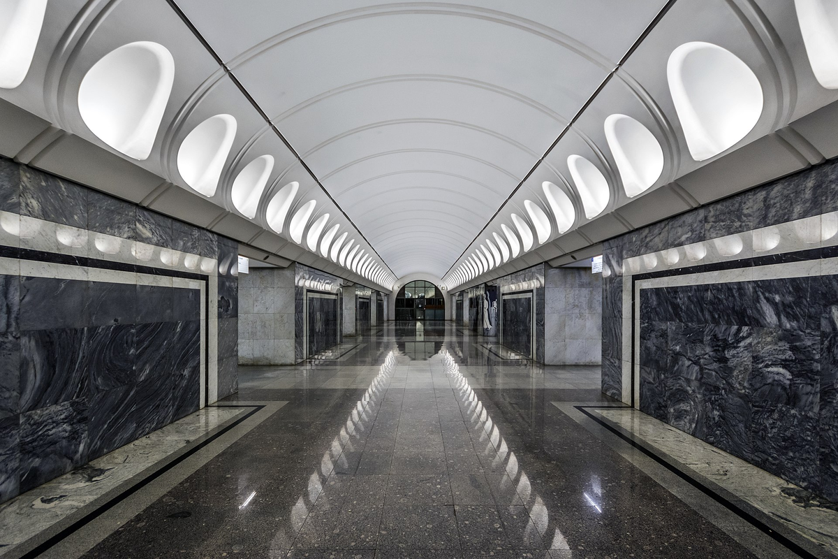Станция московского метро, перед открытием которой, разгорелся скандал. Фото Antares 610