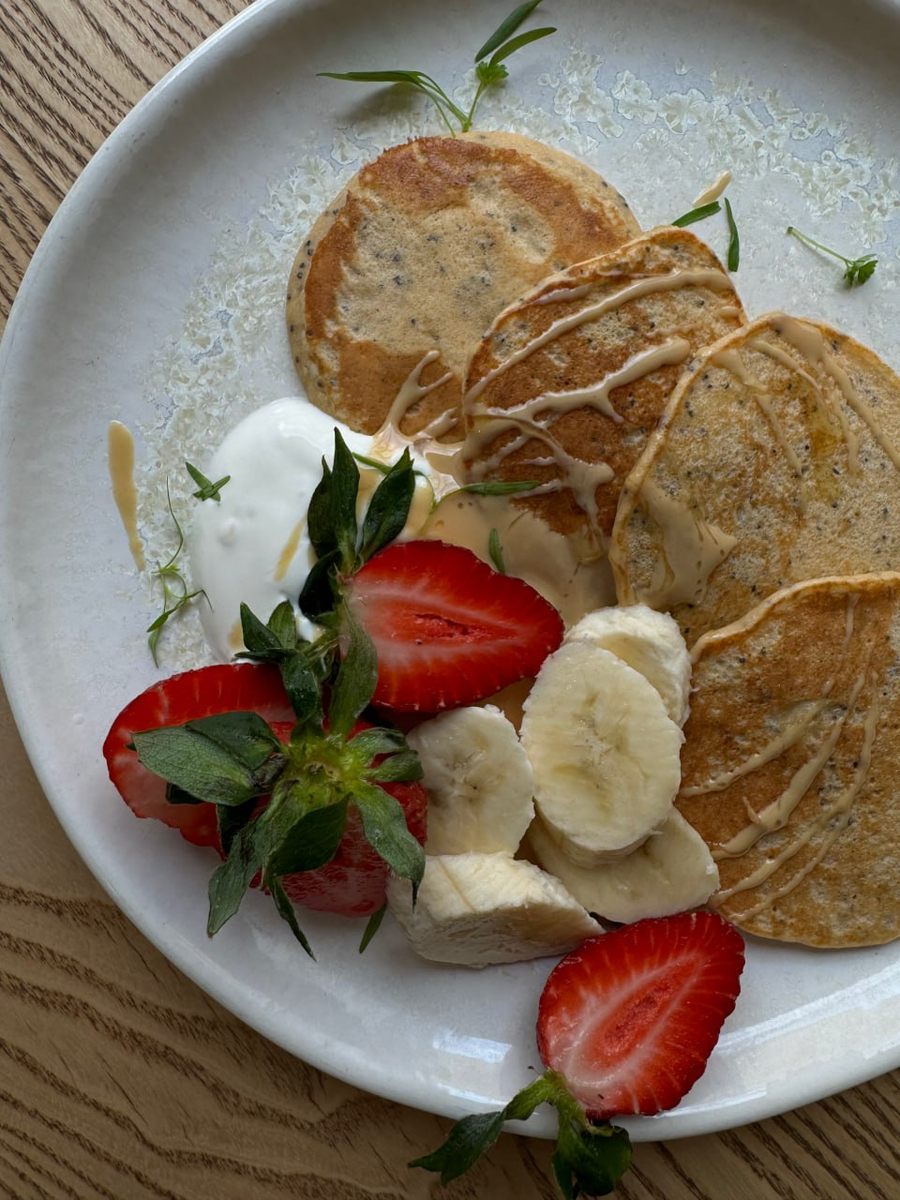 Фото: Протеиновые оладьи в Carrots and Beans