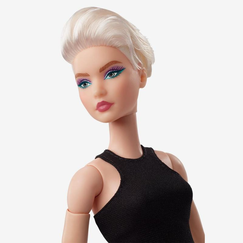 2021 Barbie Looks #8 Doll (Original, Blonde Pixie Cut), Mattel