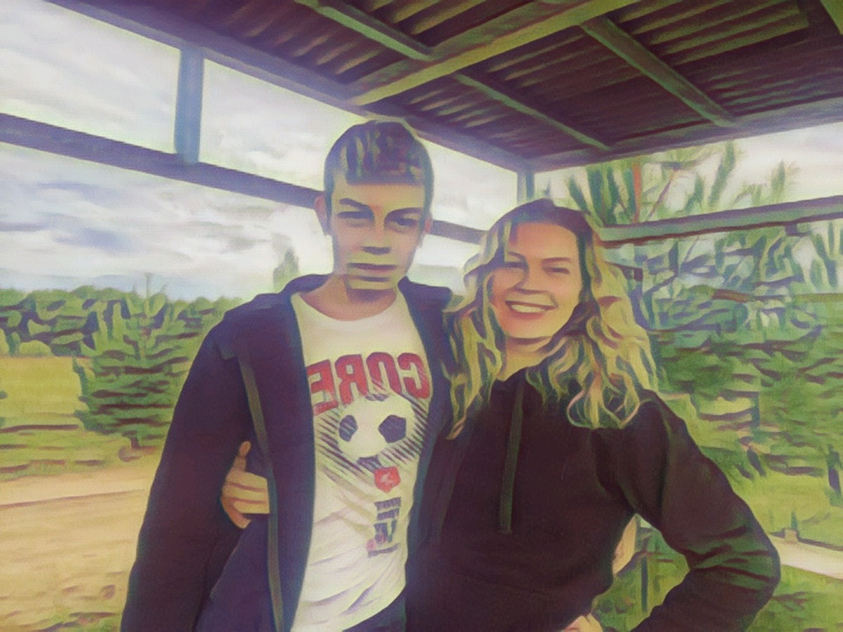 Мой старший сын и я