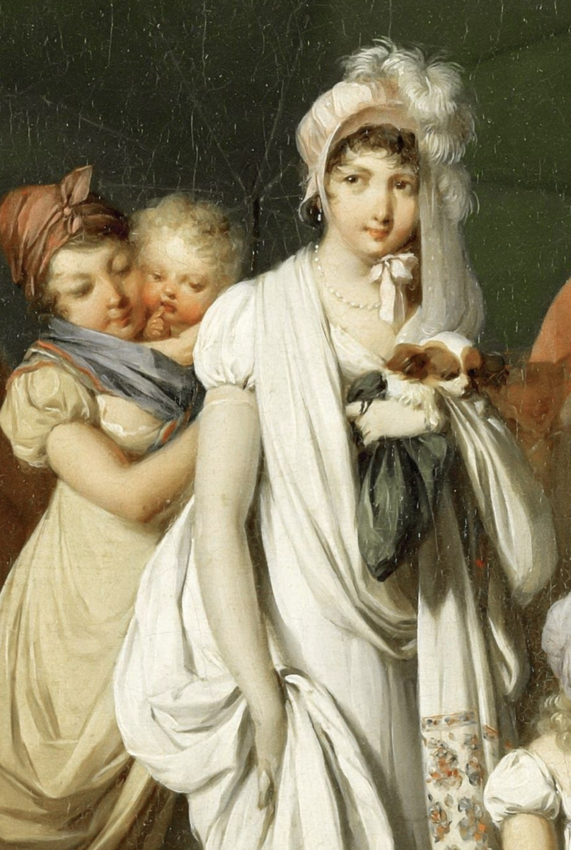 Фрагмент картины "Ливень"