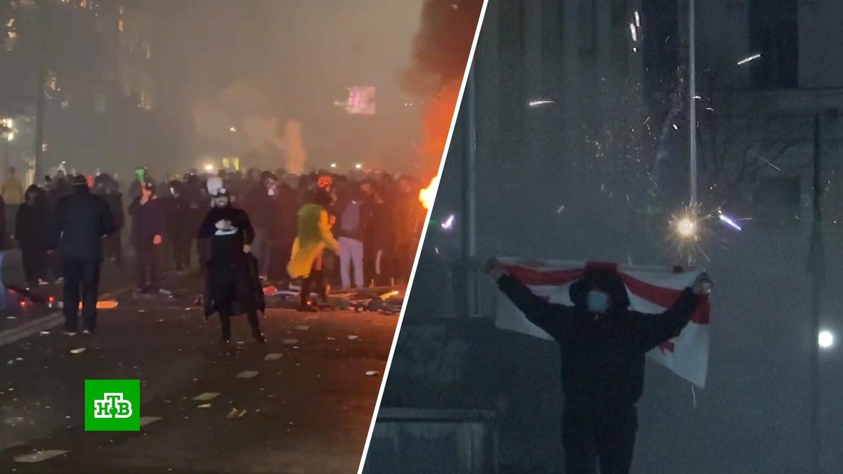    Погромы в Тбилиси при поддержке Запада: хроника событий