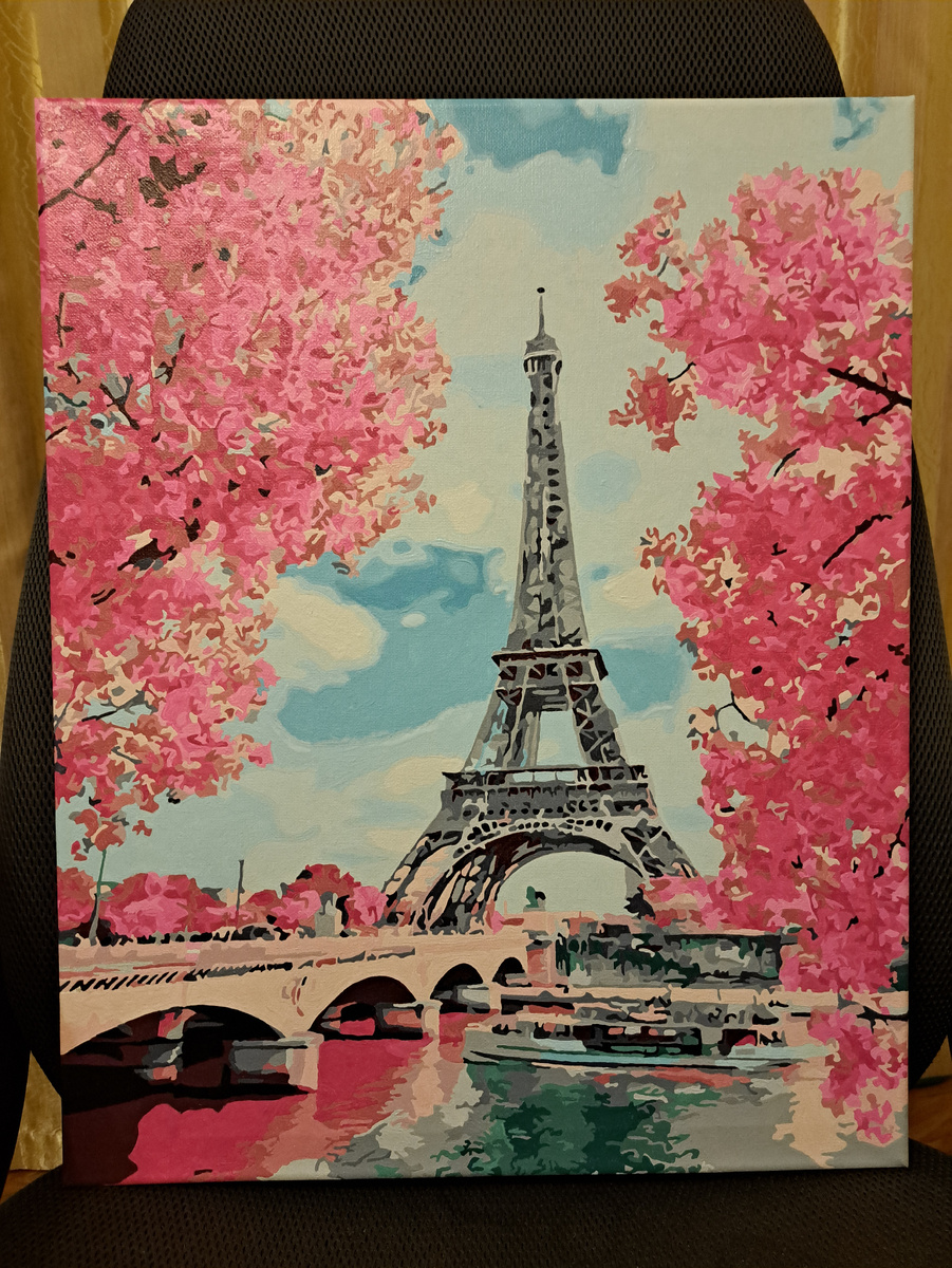 Февраль. Париж /картина по номерам (PrimeHobby)