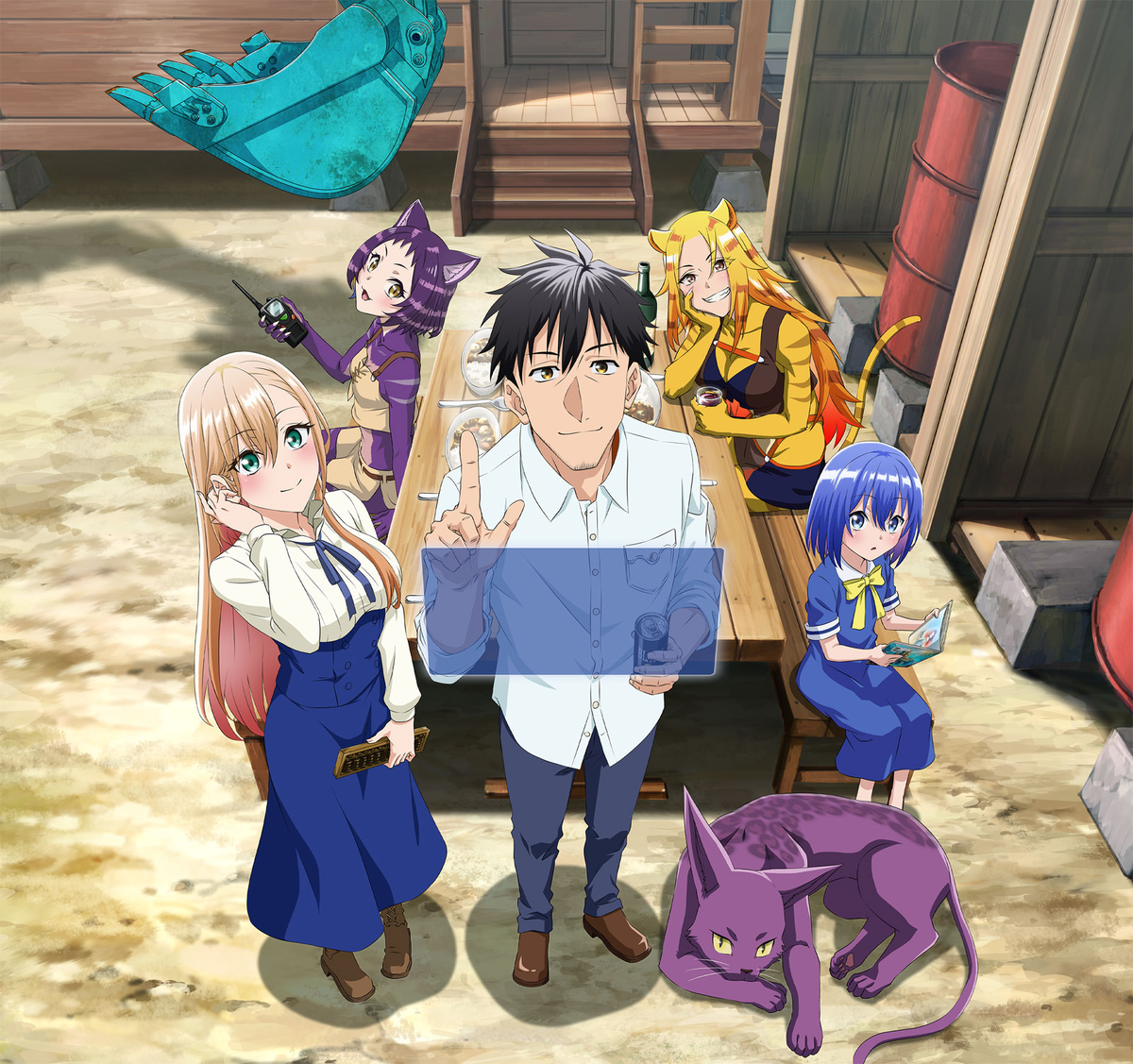 Постер предстоящего аниме с официального сайта