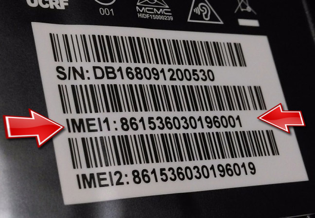 Сравнивайте IMEI, который выдает телефон, с тем, который указан на коробке