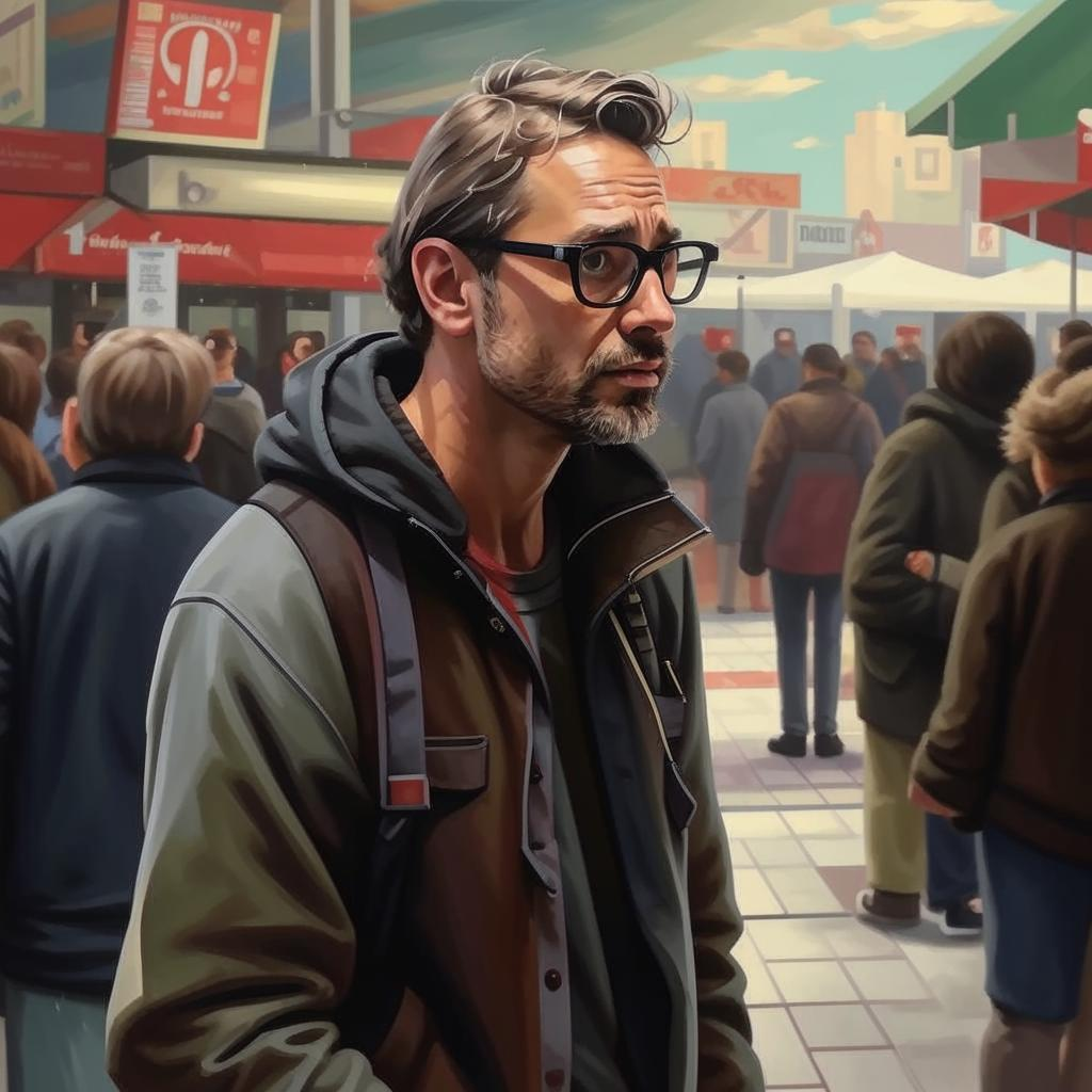 Так выглядит кандидат, который считает себя невостребованным на рынке труда. Возможно, это проблема является надуманной? Картинка сгенерирована ИИ