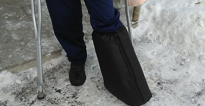 Чехол для прогулок в аппарате Илизарова