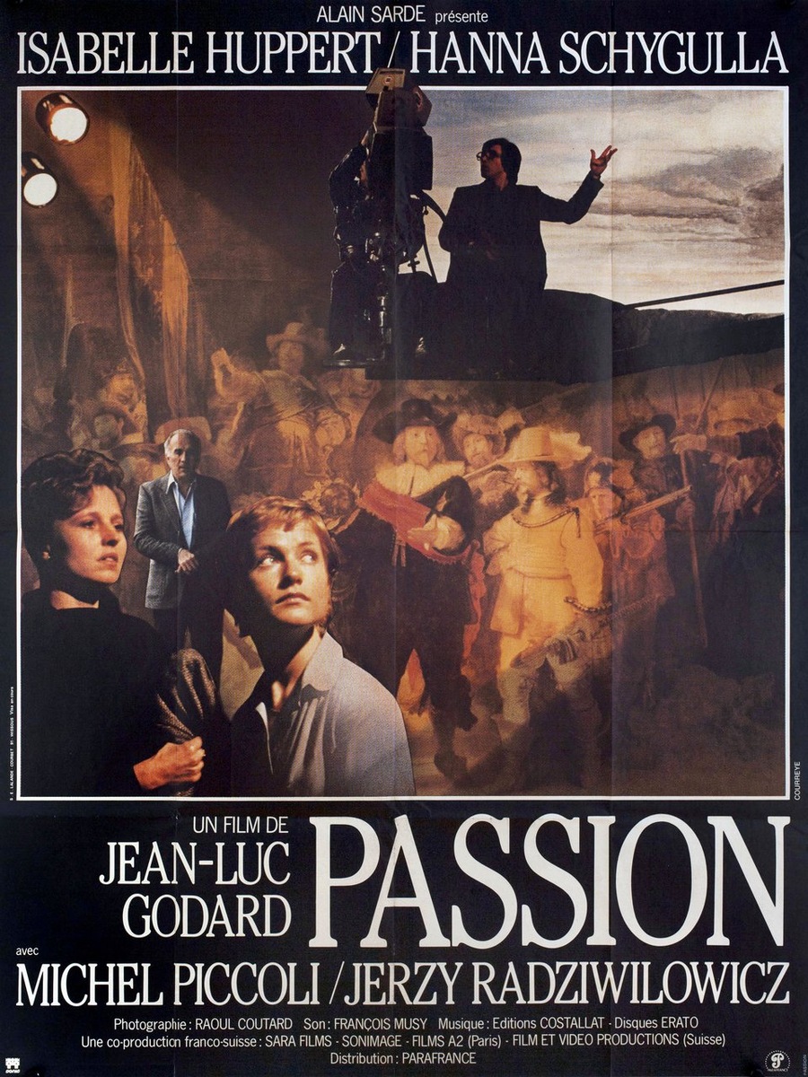 Режиссер
Страсть (1982). Режиссер, сценарист Жан-Люк Годар. Музыка Вольфганга Амадея Моцарта, Людвига ван Бетховена, Антонина Дворжака, Мориса Равеля