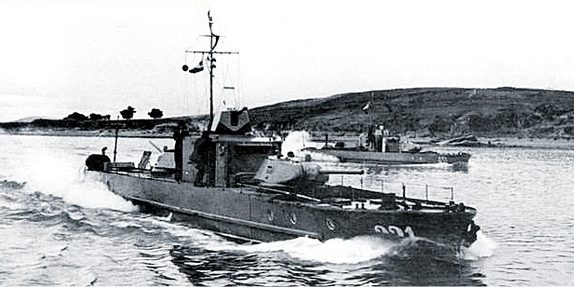 Катера Дунайской флотилии.