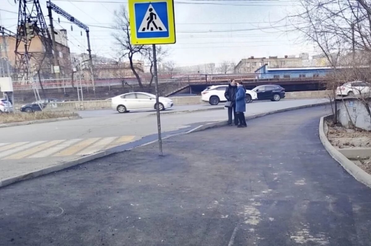    Во Владивостоке восстановили ливневую канализацию на улице Фадеева