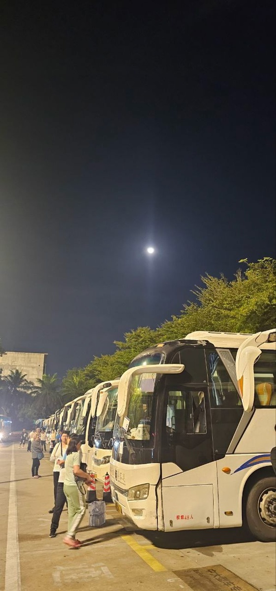 Прилетели в полнолуние