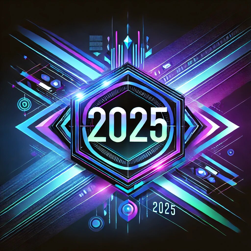 Цифровой футуризм: яркие и неоновые акценты
Цветовая палитра: ярко-фиолетовый, кислотно-зелёный, ультрамариновый.
Пример:

Фон: чёрный градиент с ультрамариновым свечением.
Основной элемент: ярко-фиолетовый круг или геометрические фигуры.
Текст: кислотно-зелёный шрифт с эффектом подсветки.
Где использовать: баннер для рекламы IT-продукта или молодёжного мероприятия.