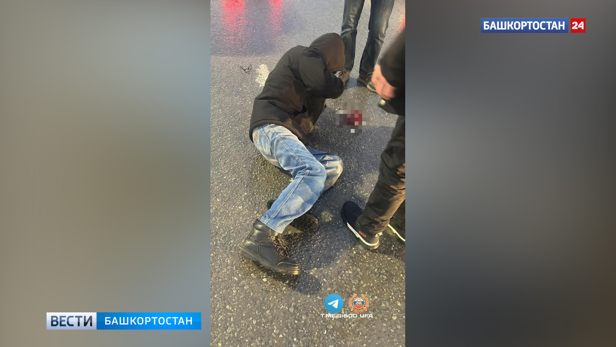    Пешехода увезли в больницу после наезда Hyundai Accent на улице Шафиева в Уфе