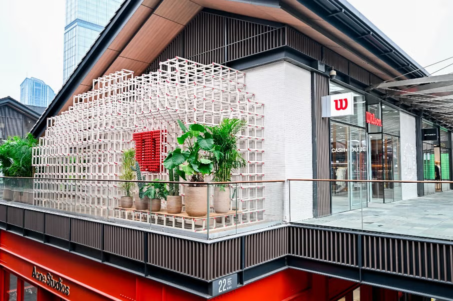 Флагманский магазин бренда в Шанхае 