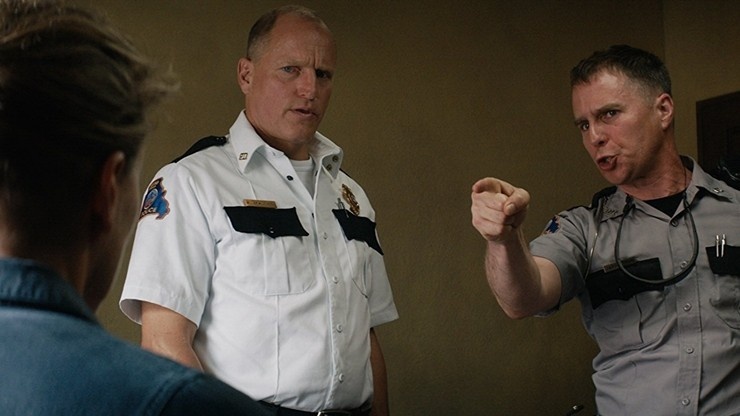 Кадр из фильма «Три билборда на границе Эббинга, Миссури» (2017).