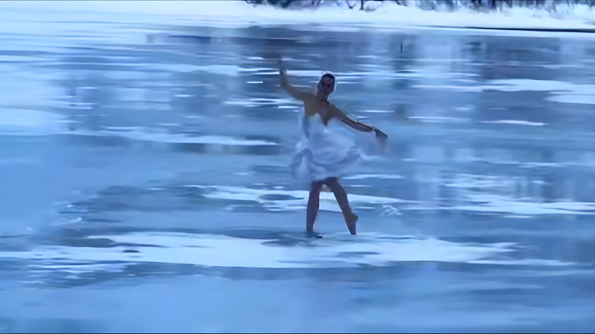 Рисковая балерина. Без каскадёров и дублёров ...