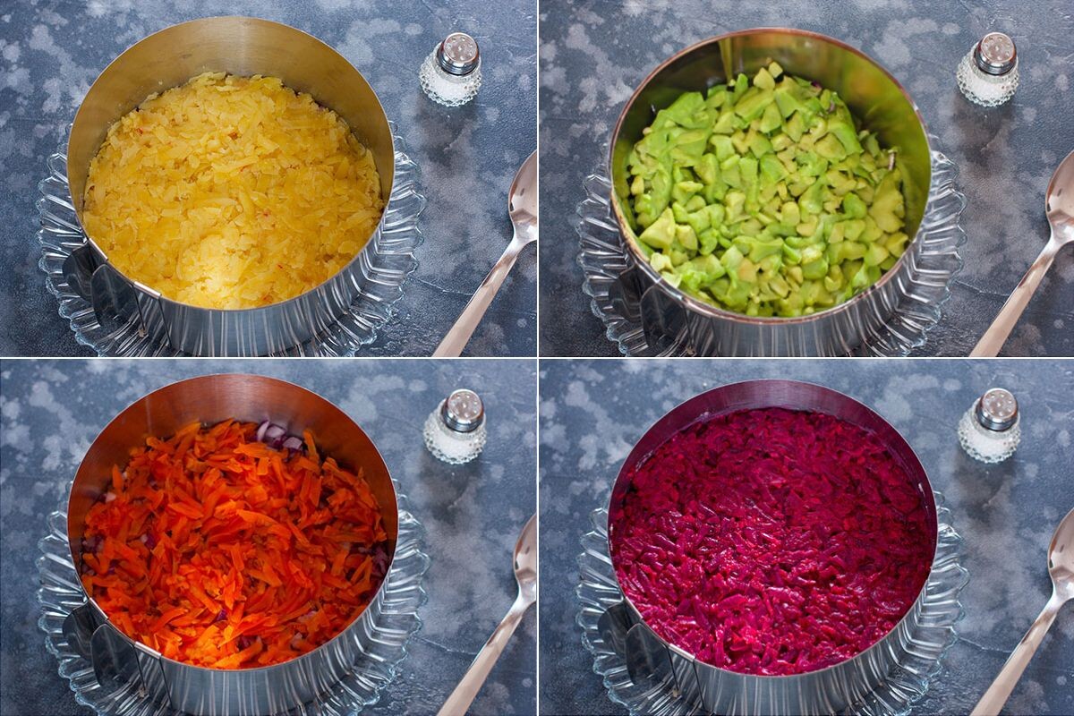 Собираем салат в единое целое. Источник: Shutterstock📷
