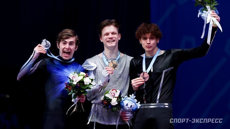    Марк Кондратюк, Евгений Семененко и Владислав Дикиджи.Дарья Исаева