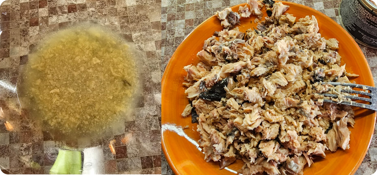 Салат из горбуши приготовление