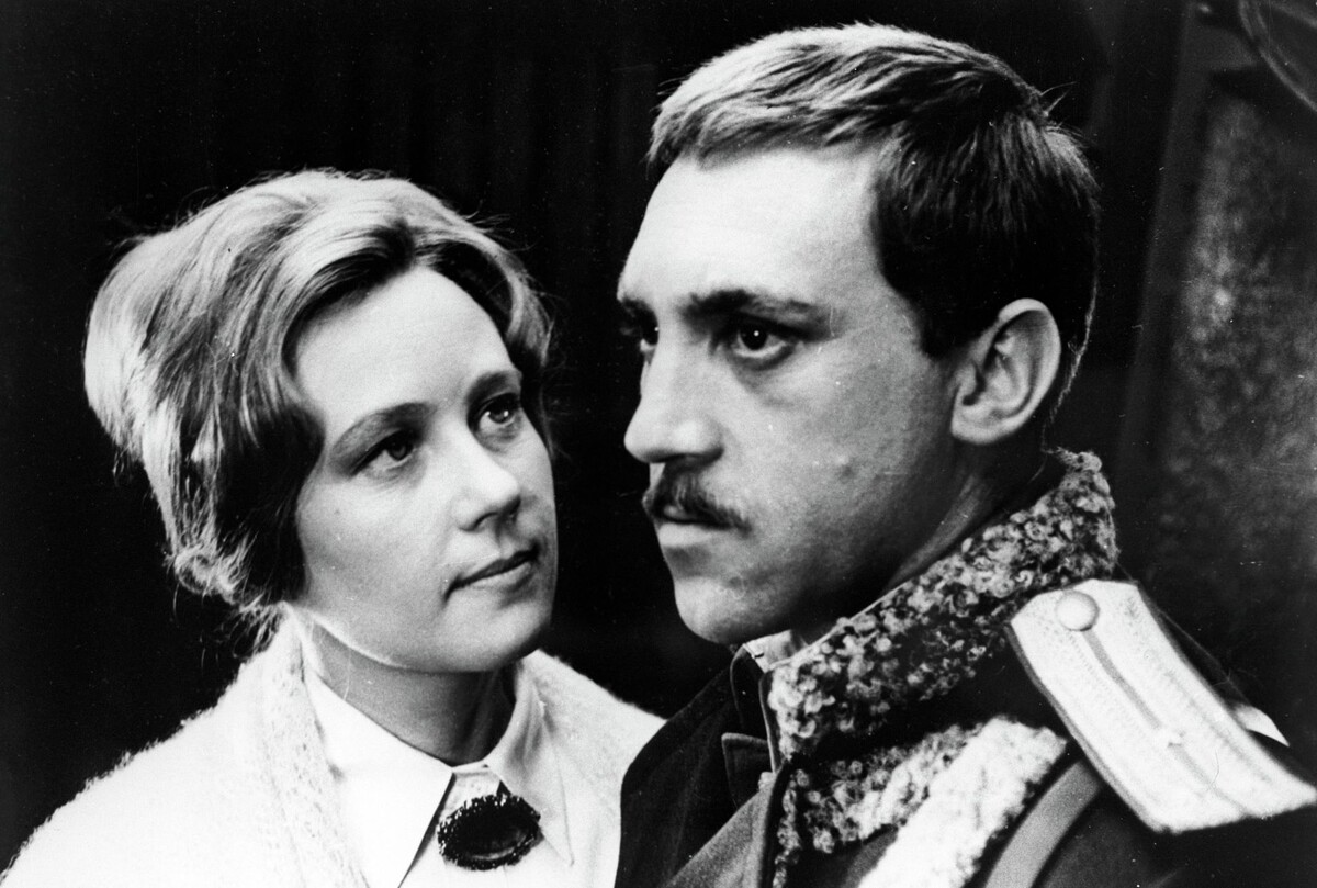 Кадр из фильма «Служили два товарища» (1968). Скриншот.