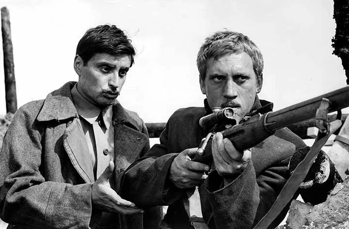 Кадр из фильма «Служили два товарища» (1968). Скриншот.