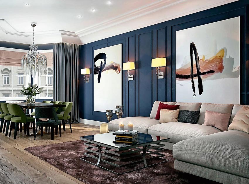Современно и с элементами (фото: design-sanna.com)