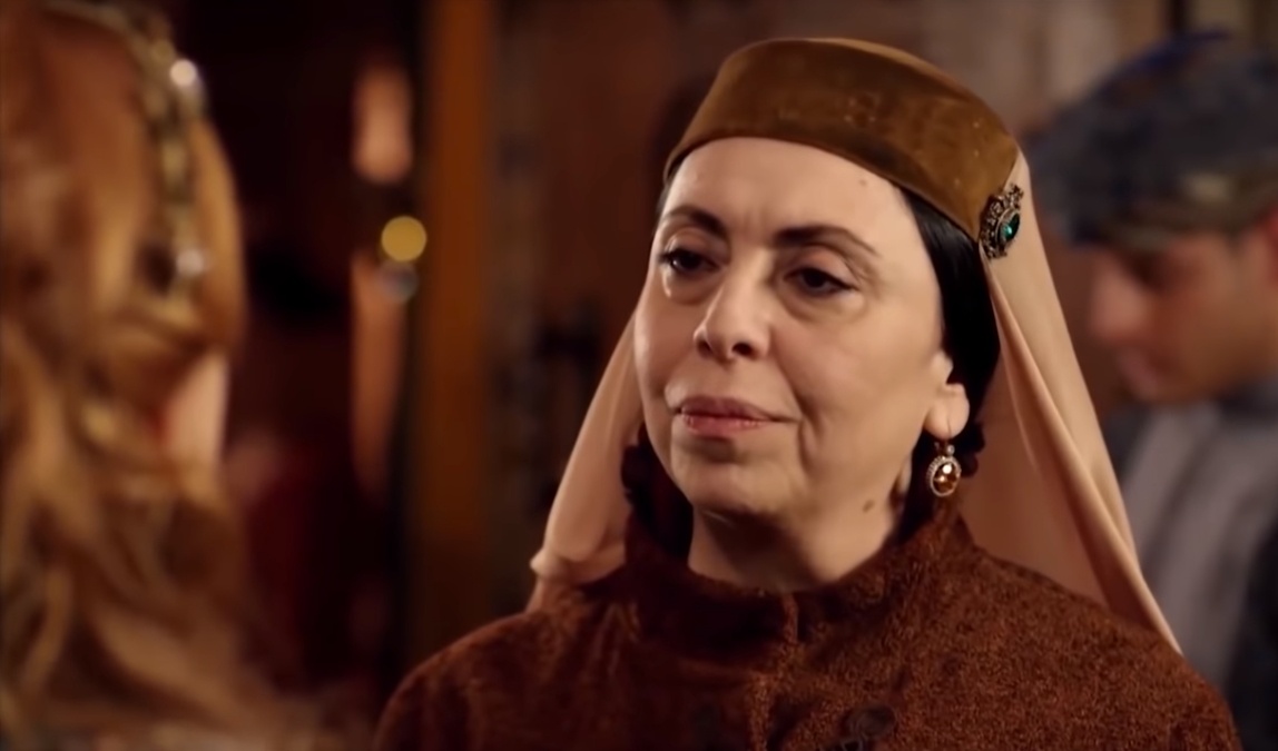 Кадр из сериала "Великолепный век", Дайе Хатун