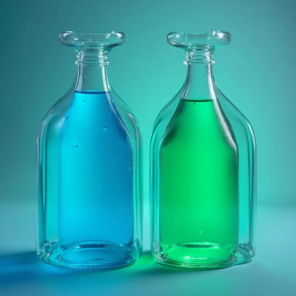   Незамерзайка бывает разных цветов. Например синего или зеленого. Dvijochek