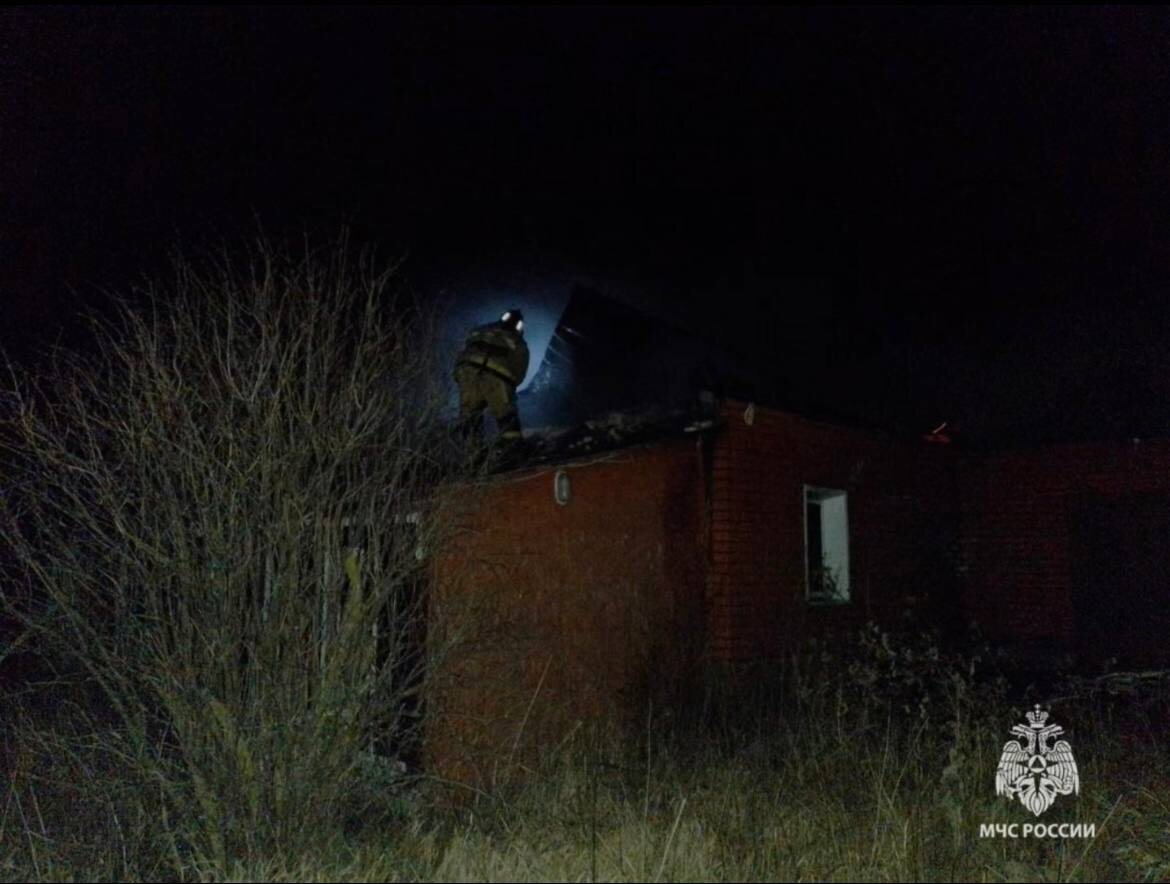 Пожар в Ряжском муниципальном округе