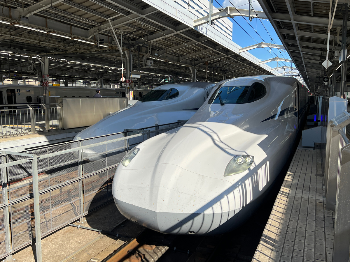 Синкансен. Фото автора 