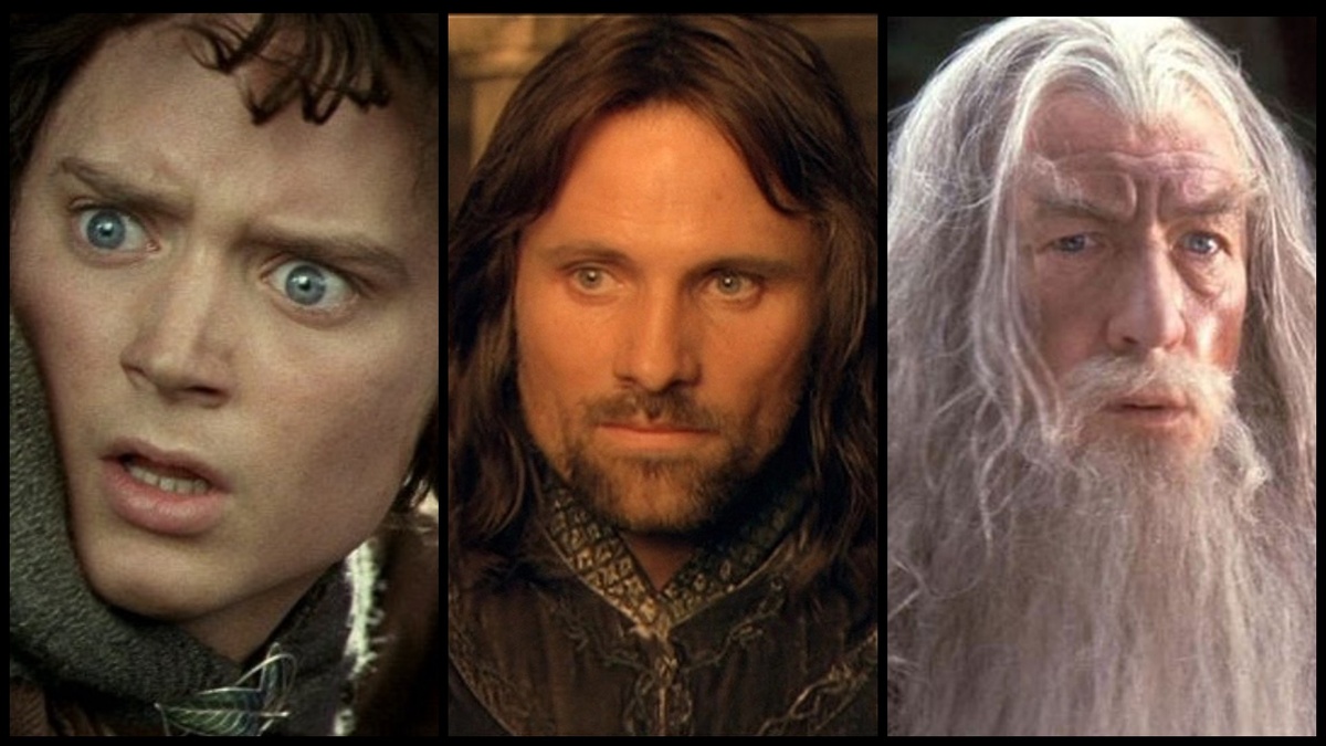 Фродо, Арагорн, Гендальф