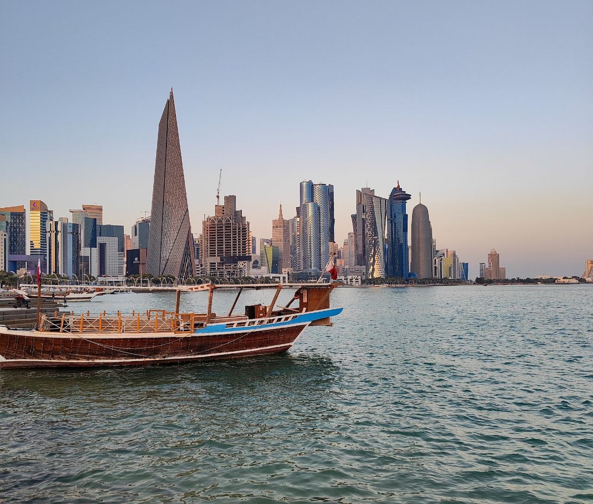 Набережная Корниш в Дохе 