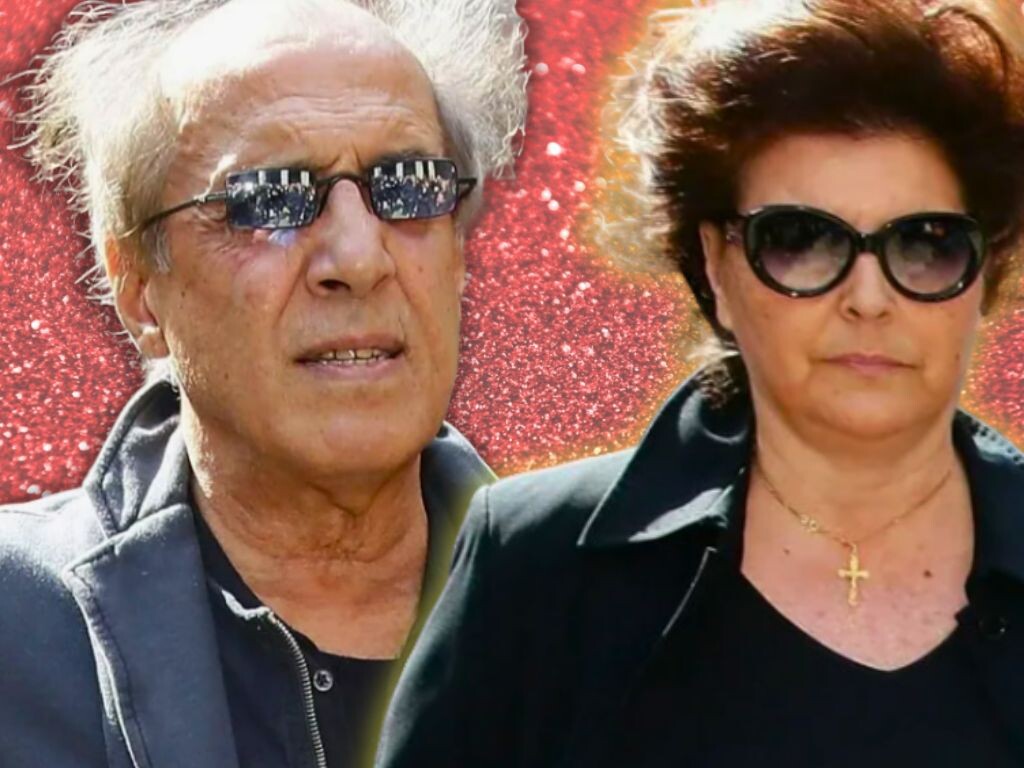 Адриано Челентано с супругой Клаудиой Мори