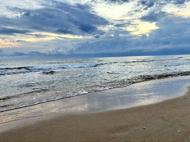 Пляж в Витязево