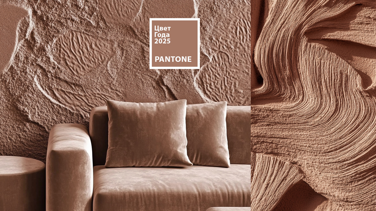 Цвет года 2025 по версии Pantone — Mocha Mousse  Мокко Мусс