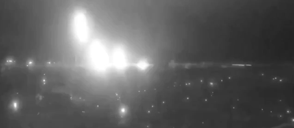    Атака ракетами "Орешник". Источник: Кадр из видео