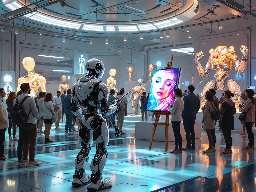 Роботы создают произведения искусства