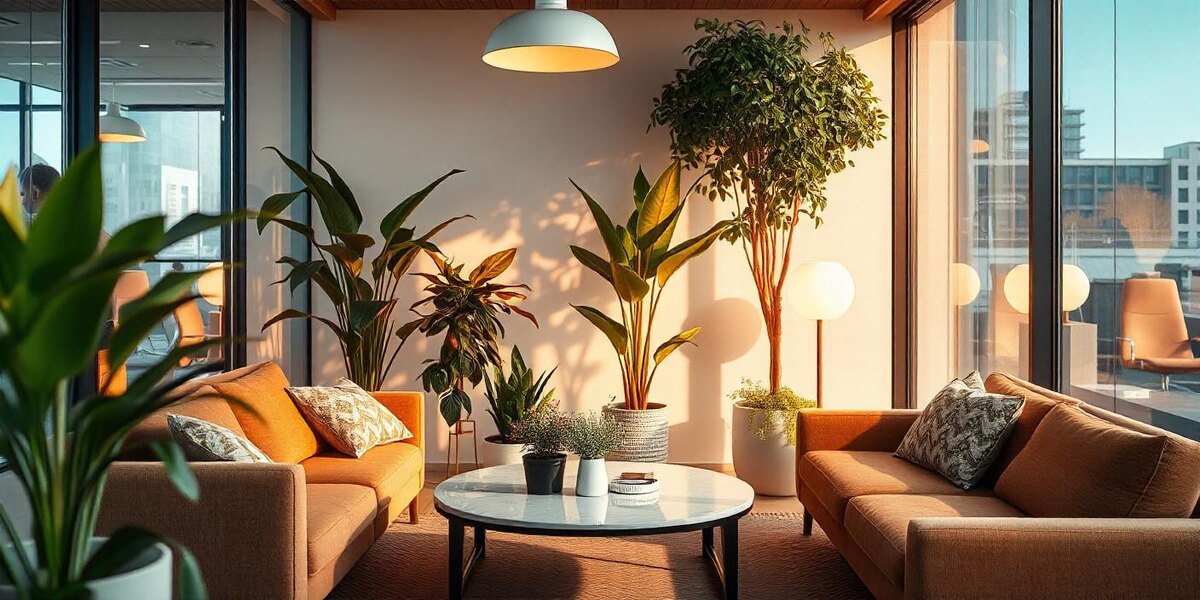 Офис в домашнем стиле тренд 2024