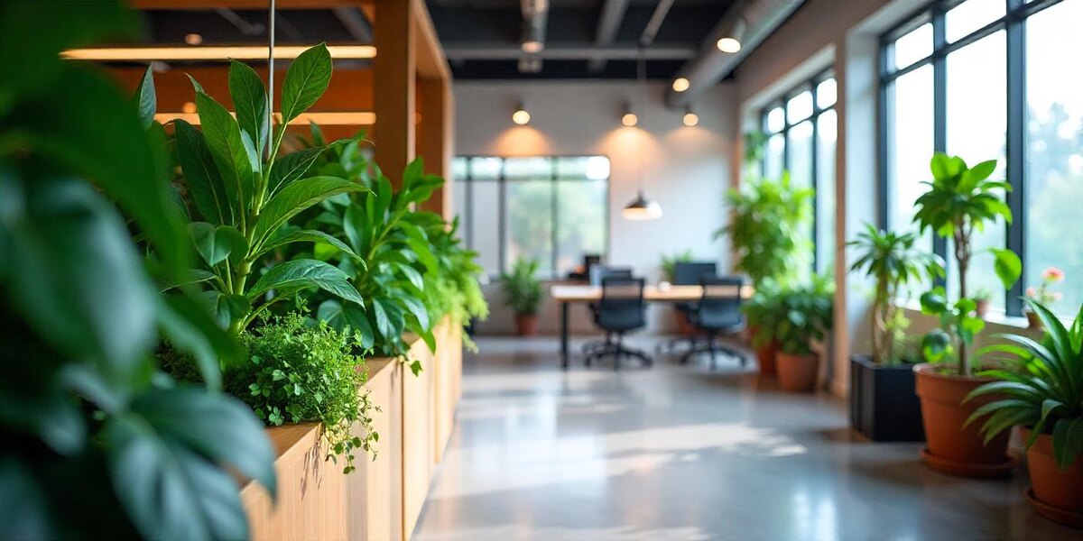 Фитодизайн в офисе