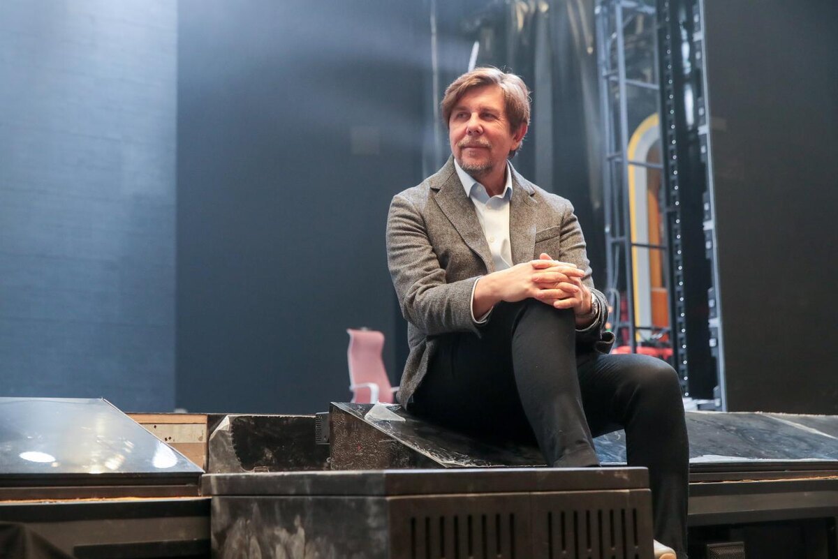 Василий Кузьмичёнок / Агентство "Москва"
Андрей Фомин на сцене нового театра.