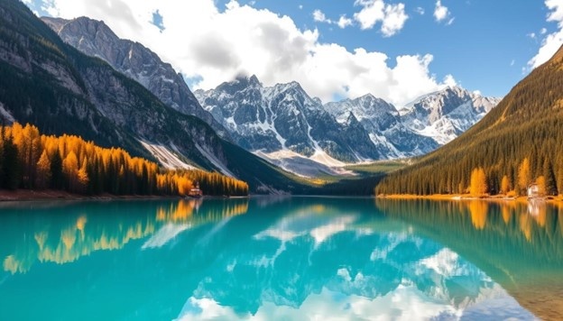 По другой легенде, озеро образовалось от таяния ледника. Ангел подарил людям это место.