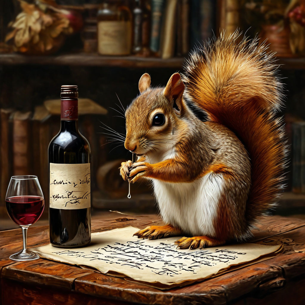 Белочка пишет заметки.