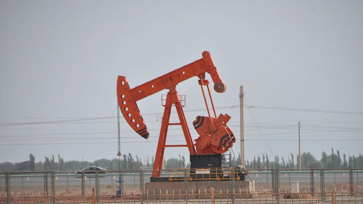    Нефтяное месторождение в Китае.