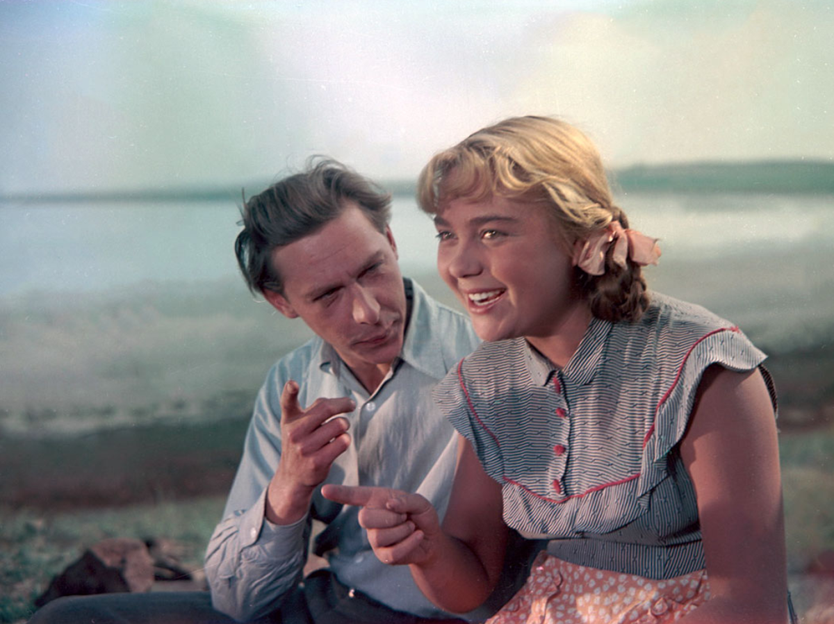 Кадр из фильма «Первый эшелон», 1955 год. Фото: (скриншот)