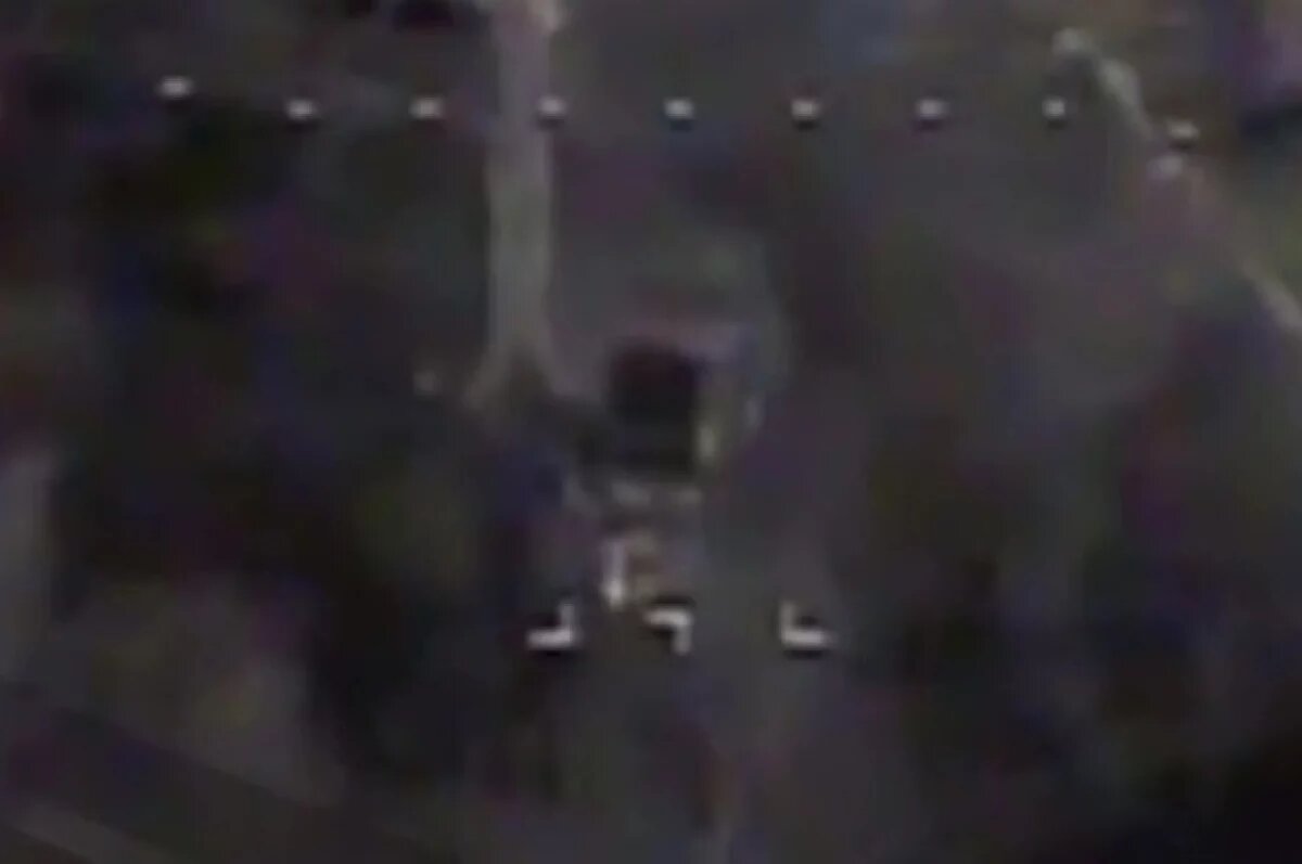    МО показало кадры уничтожения FPV-дроном машины ВСУ на курском направлении