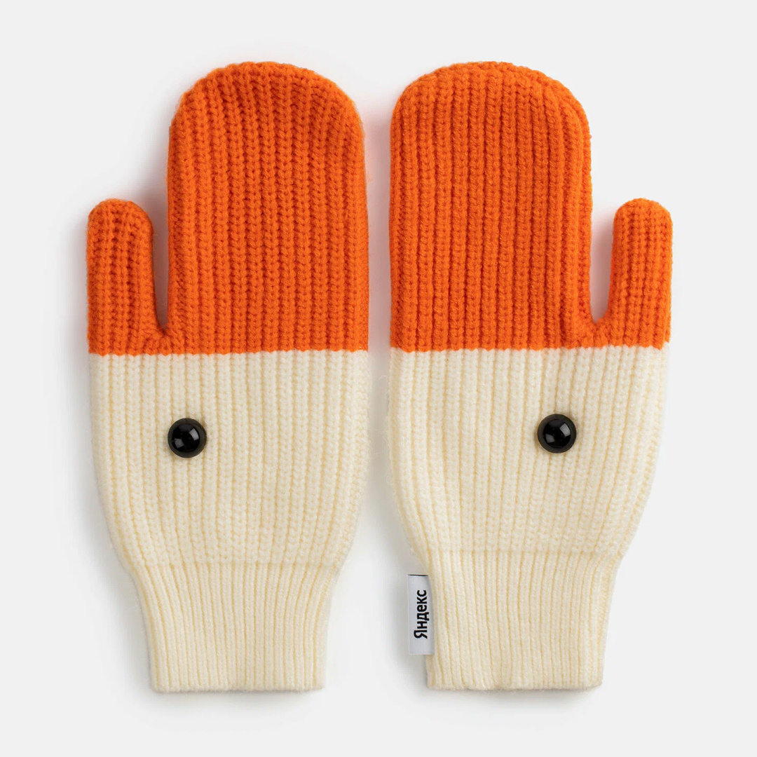 Варежки «Гуси» от Яндекса