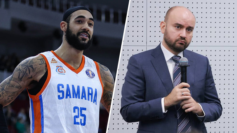    Ронни Харрэлл и Вячеслав Федорищев.БК «Самара» Telegram