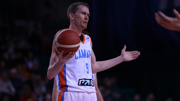    Форвард БК «Самара» и сборной России Илья Платонов.БК «Самара»