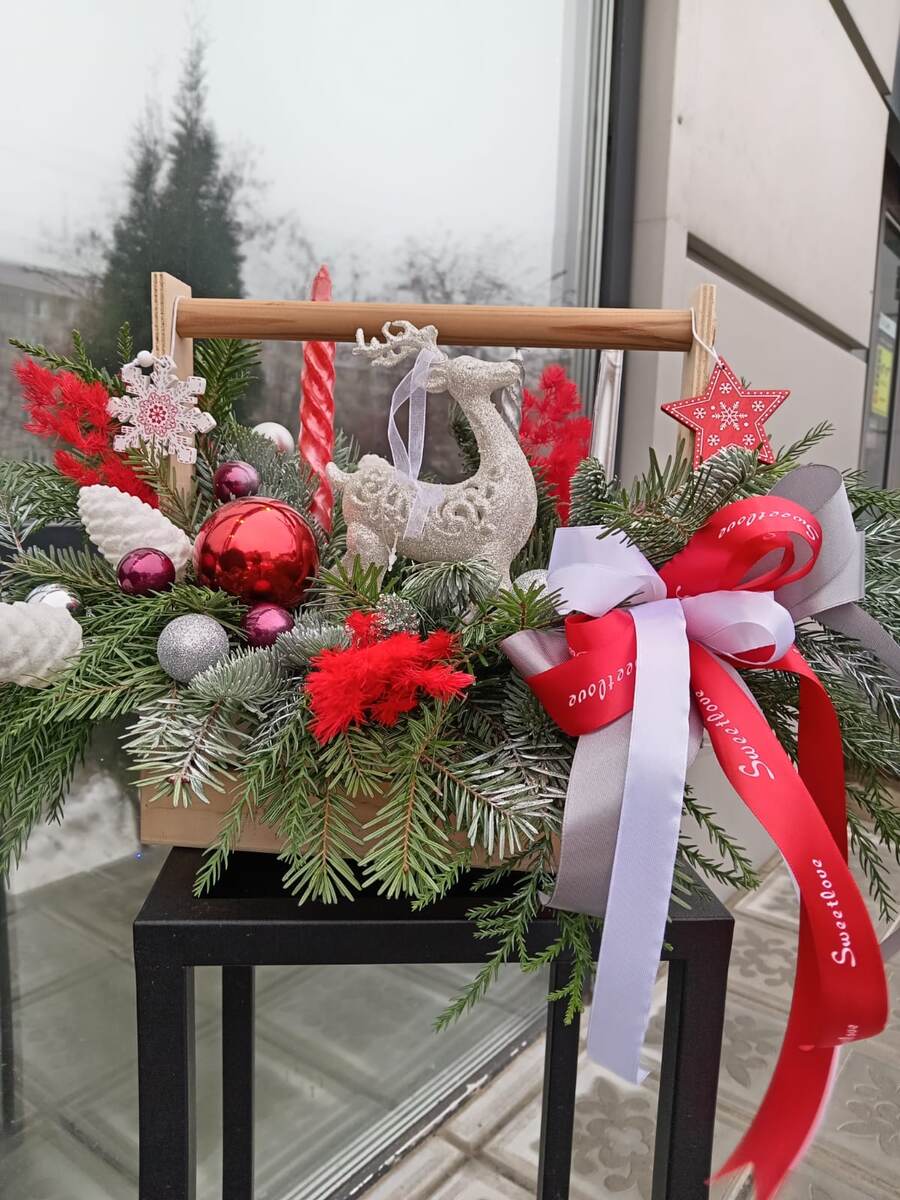 Первые новогодние коробки