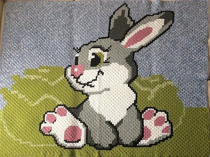 Интересна техника вязания крючком: "из угла в угол"